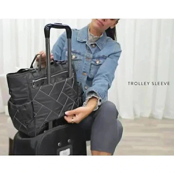 LUG Cabby SE Tote Bag/Shoulder Bag/Travel Bag/Carry-All - Indigo Blue - Picture 15 of 15